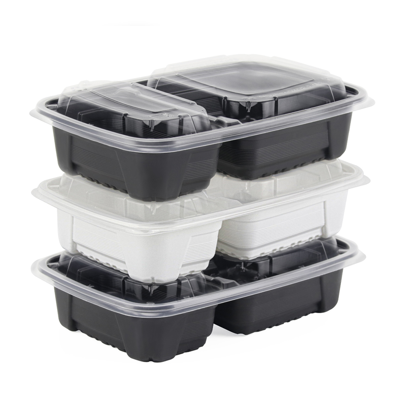 Heavy Duty 2-pieces Microwavable Container with Lid GZ-32-2