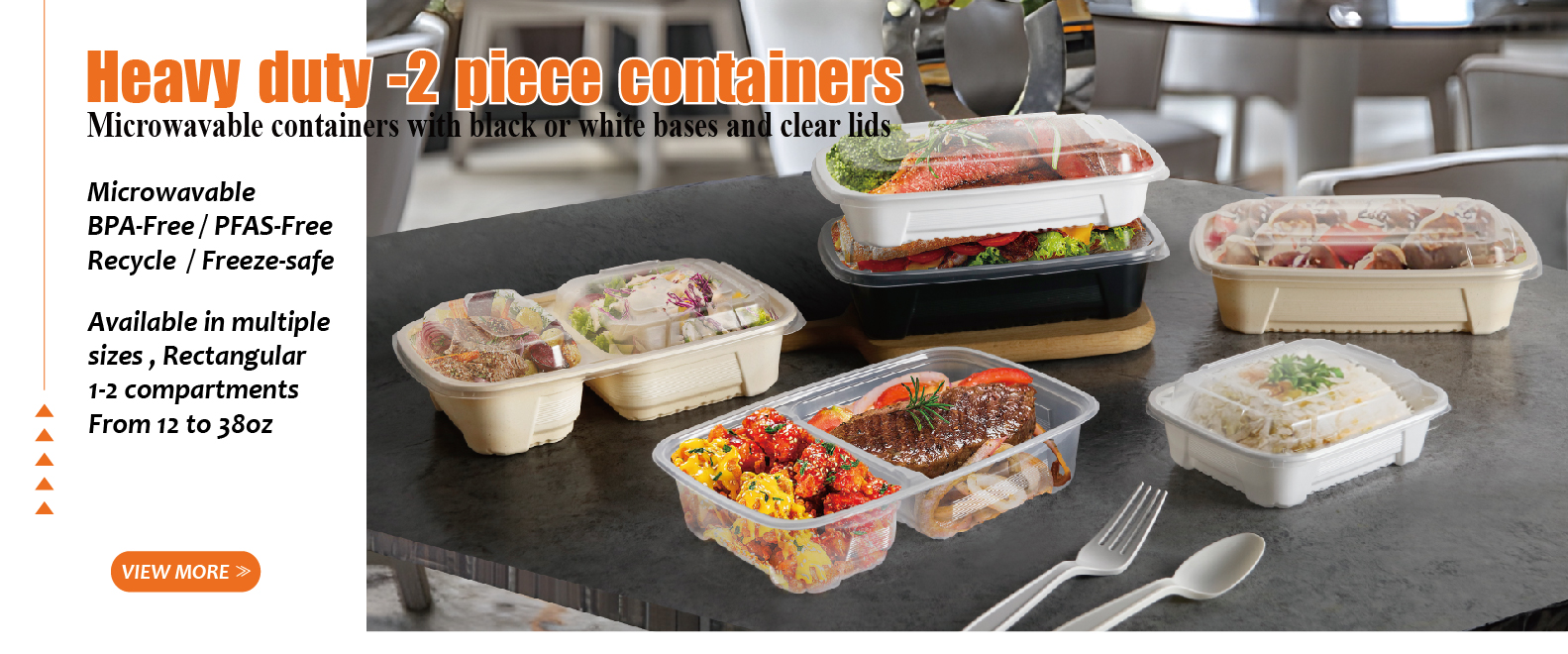 GuanZhan-Disposable Food Containers