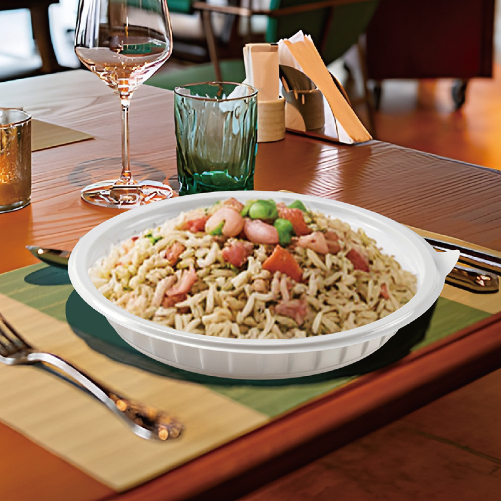 GZ-7 Round Disposable PP Plate