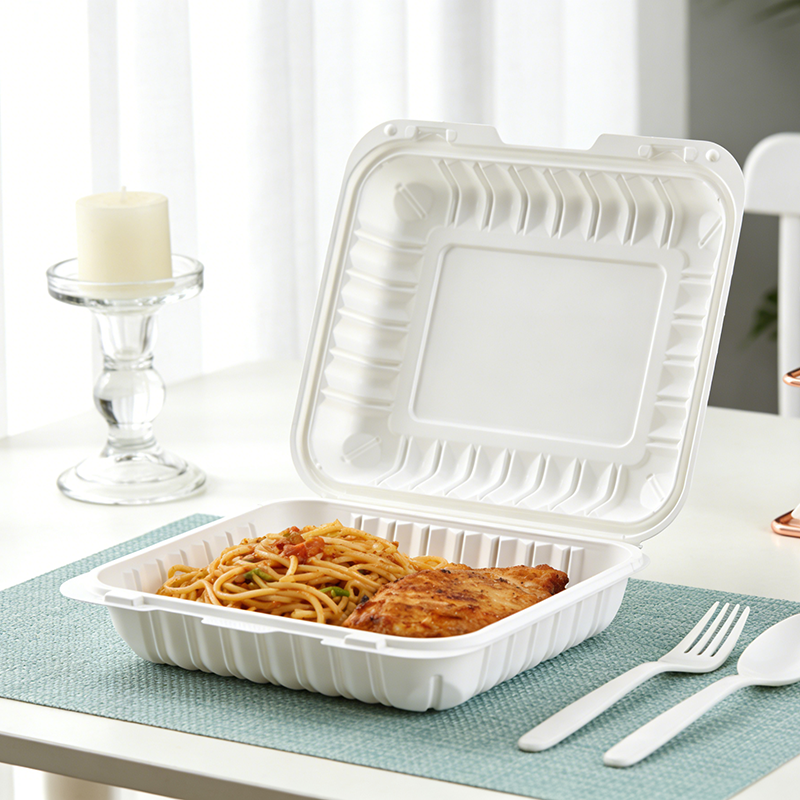 39oz. Mineral Filled PP Hinged Container